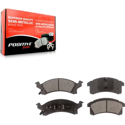 Front Semi Metallic Pads by POSITIVE PLUS - PPF-D506 pa4