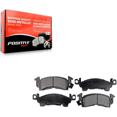 Front Semi Metallic Pads by POSITIVE PLUS - PPF-D52 pa3