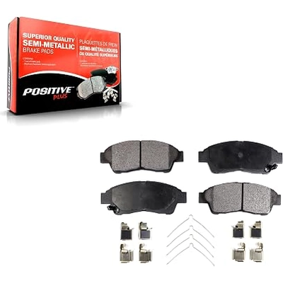 Front Semi Metallic Pads by POSITIVE PLUS - PPF-D562 pa3