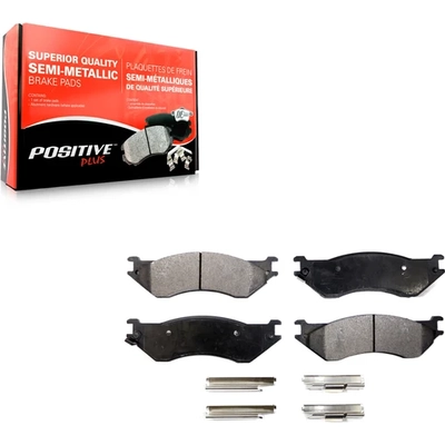 Front Semi Metallic Pads by POSITIVE PLUS - PPF-D702 pa3