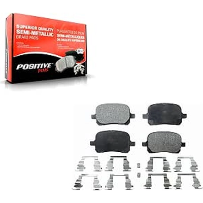 Front Semi Metallic Pads by POSITIVE PLUS - PPF-D707 pa4