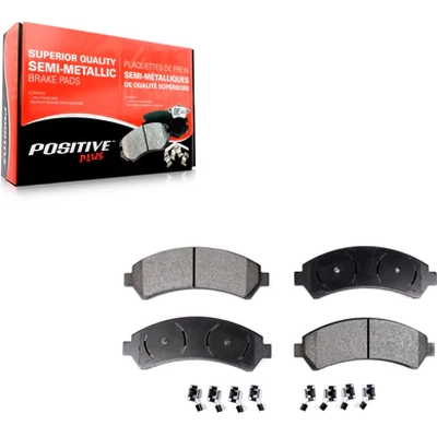 Front Semi Metallic Pads by POSITIVE PLUS - PPF-D726 pa4