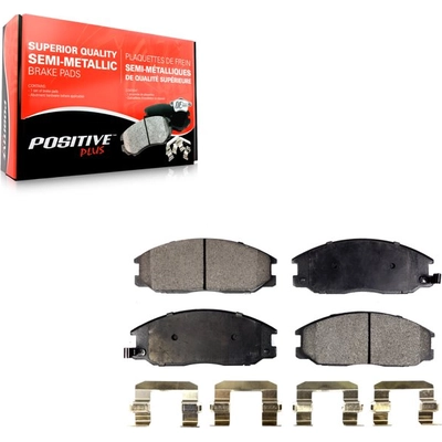 Front Semi Metallic Pads by POSITIVE PLUS - PPF-D864 pa4