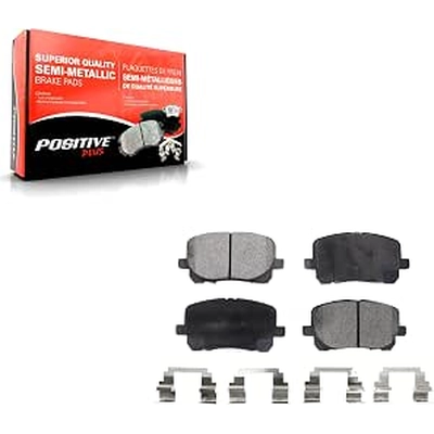 Front Semi Metallic Pads by POSITIVE PLUS - PPF-D923 pa4