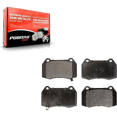 Front Semi Metallic Pads by POSITIVE PLUS - PPF-D960 pa5