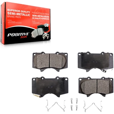 Front Semi Metallic Pads by POSITIVE PLUS - PPF-D976 pa5