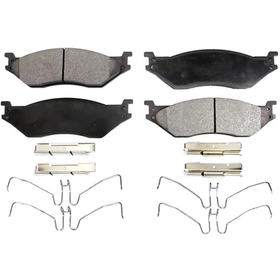 Front Semi Metallic Pads by POSITIVE PLUS - PPF-D1066 pa2