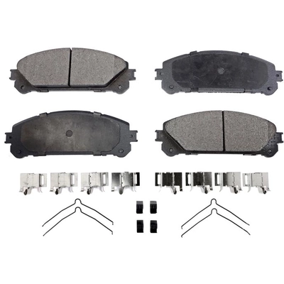 Front Semi Metallic Pads by POSITIVE PLUS - PPF-D1324 pa1