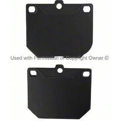 Front Semi Metallic Pads by QUALITY-BUILT - 1000-0114M pa2