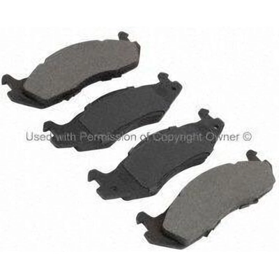 Front Semi Metallic Pads by QUALITY-BUILT - 1000-0203M pa1