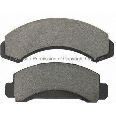 Front Semi Metallic Pads by QUALITY-BUILT - 1000-0387M pa3