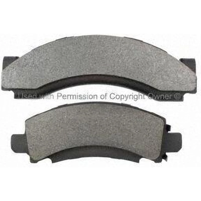 Front Semi Metallic Pads by QUALITY-BUILT - 1000-0543M pa7