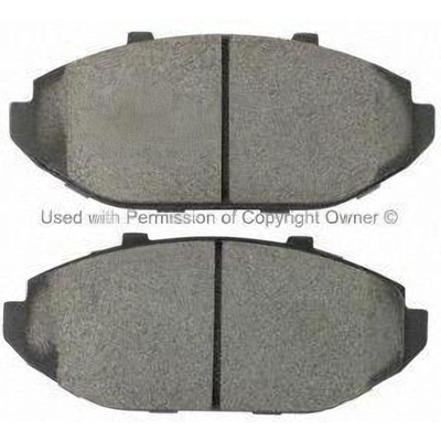 Front Semi Metallic Pads by QUALITY-BUILT - 1000-0748M pa3