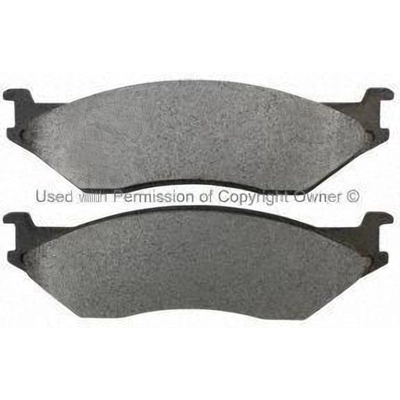 Front Semi Metallic Pads by QUALITY-BUILT - 1000-0777M pa3