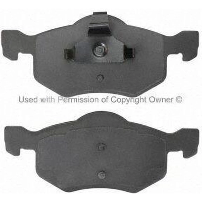 Front Semi Metallic Pads by QUALITY-BUILT - 1000-0843M pa2