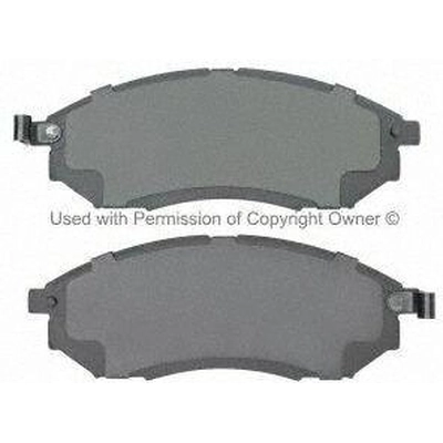 Front Semi Metallic Pads by QUALITY-BUILT - 1000-0888M pa2