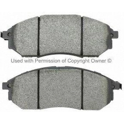 Front Semi Metallic Pads by QUALITY-BUILT - 1000-0888M pa3