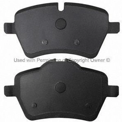 Front Semi Metallic Pads by QUALITY-BUILT - 1000-1204M pa2