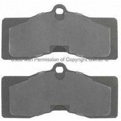 Front Semi Metallic Pads by QUALITY-BUILT - 1001-0008M pa2