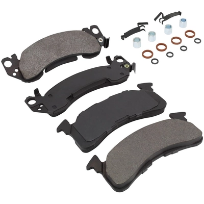 QUALITY-BUILT - 1001-0153M - Brake Pad Set with Hardware pa1