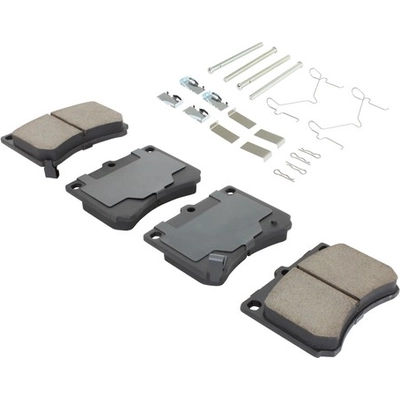 Front Semi Metallic Pads by QUALITY-BUILT - 1001-0473M pa3