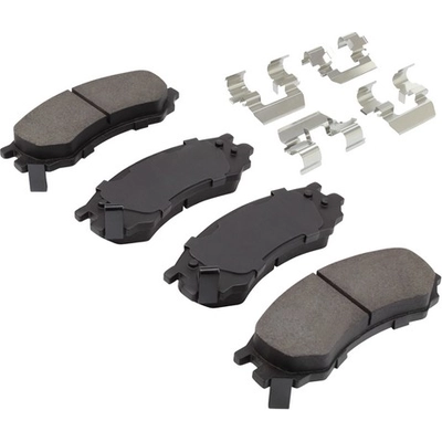 Front Semi Metallic Pads by QUALITY-BUILT - 1001-0507M pa3