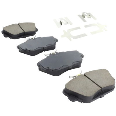 QUALITY-BUILT - 1001-0598M - Front Disc Brake Pad Set pa1