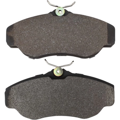 Front Semi Metallic Pads by QUALITY-BUILT - 1001-0676M pa6