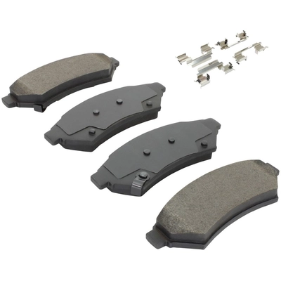 QUALITY-BUILT - 1001-1075M - Front Disc Brake Pad Set pa1