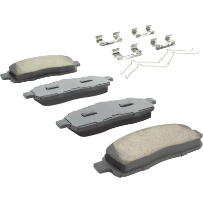 Front Semi Metallic Pads by QUALITY-BUILT - 1001-1083M pa3
