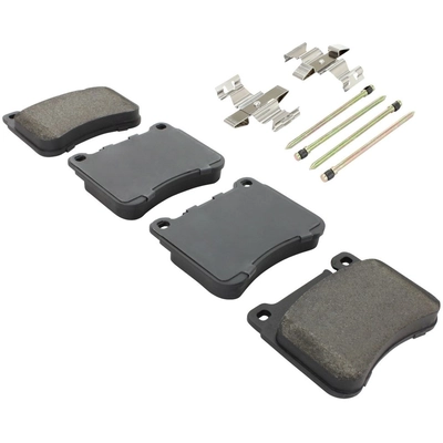 QUALITY-BUILT - 1001-1121M - Front Disc Brake Pad Set pa1