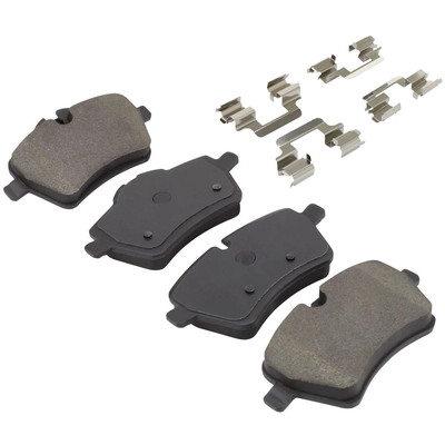 QUALITY-BUILT - 1001-1204AM - Premium Semi-Metallic Brake Pad Set pa1