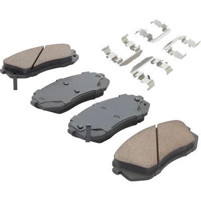 Front Semi Metallic Pads by QUALITY-BUILT - 1001-1295AM pa3
