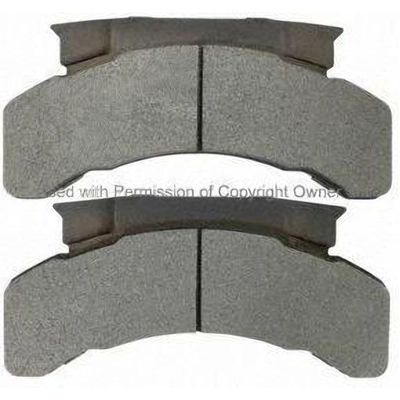 Front Semi Metallic Pads by QUALITY-BUILT - 1002-0224M pa8