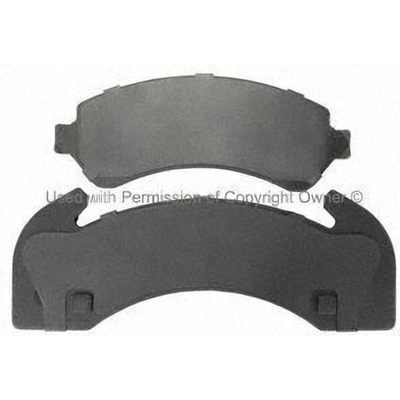Front Semi Metallic Pads by QUALITY-BUILT - 1002-0225M pa2