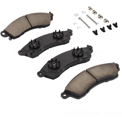 QUALITY-BUILT - 1002-0412M - Front Disc Brake Pad Set pa1