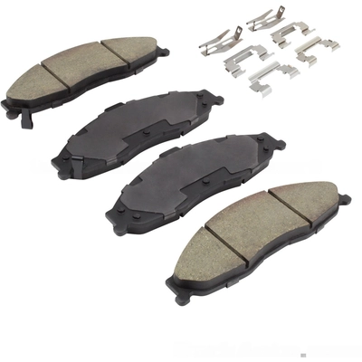 QUALITY-BUILT - 1002-0749M - Front Disk Brake Pad Set pa4