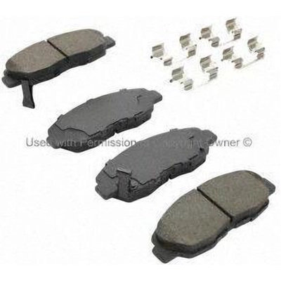 Front Semi Metallic Pads by QUALITY-BUILT - 1002-0764M pa1