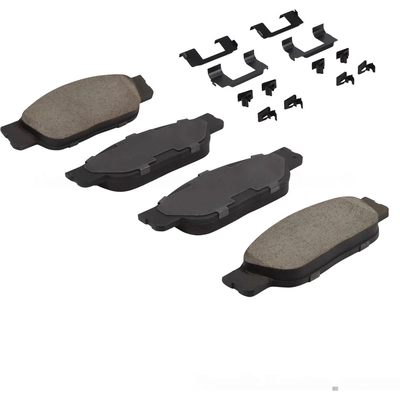 QUALITY-BUILT - 1002-0805M - Front Disc Brake Pad Set pa1