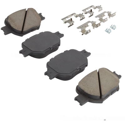 QUALITY-BUILT - 1002-0817M - Front Disc Brake Pad Set pa1