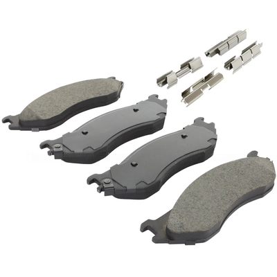 QUALITY-BUILT - 1002-0897M - Front Disc Brake Pad Set pa4