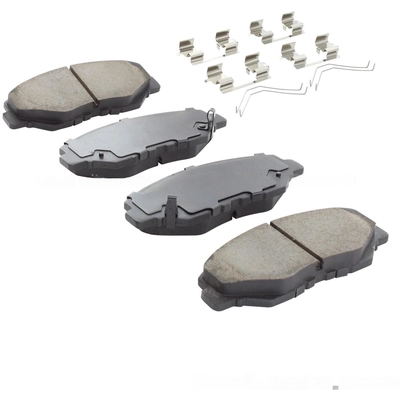 Front Semi Metallic Pads by QUALITY-BUILT - 1002-0914M pa1