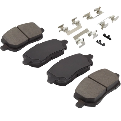 QUALITY-BUILT - 1002-0956M - Brake Pad Set pa1