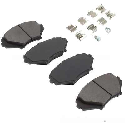 QUALITY-BUILT - 1002-1009M - Front Disc Brake Pad Set pa1