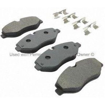 Front Semi Metallic Pads by QUALITY-BUILT - 1002-1316M pa1