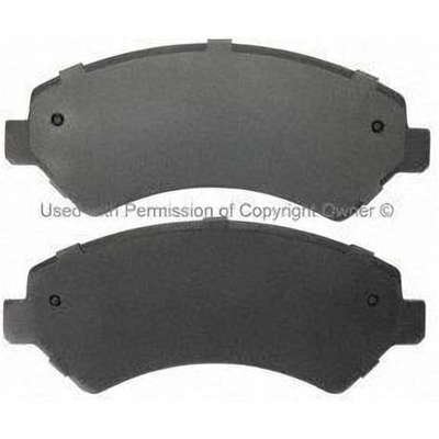 Front Semi Metallic Pads by QUALITY-BUILT - 1002-1540BM pa2