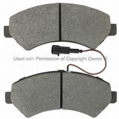 Front Semi Metallic Pads by QUALITY-BUILT - 1002-1540BM pa3
