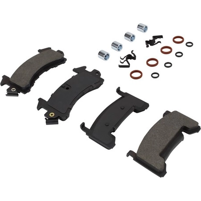 Front Semi Metallic Pads by QUALITY-BUILT - 1003-0154M pa7