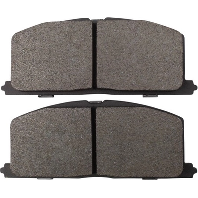 Front Semi Metallic Pads by QUALITY-BUILT - 1003-0242M pa6