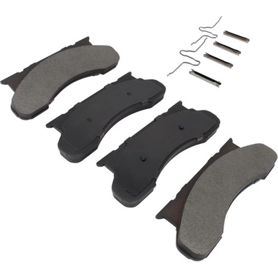 Front Semi Metallic Pads by QUALITY-BUILT - 1003-0450M pa6
